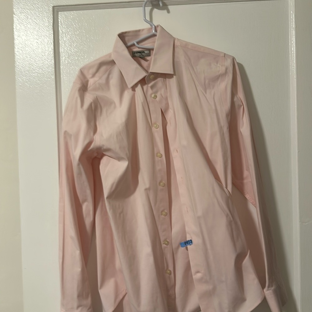 Express pink dress shirt